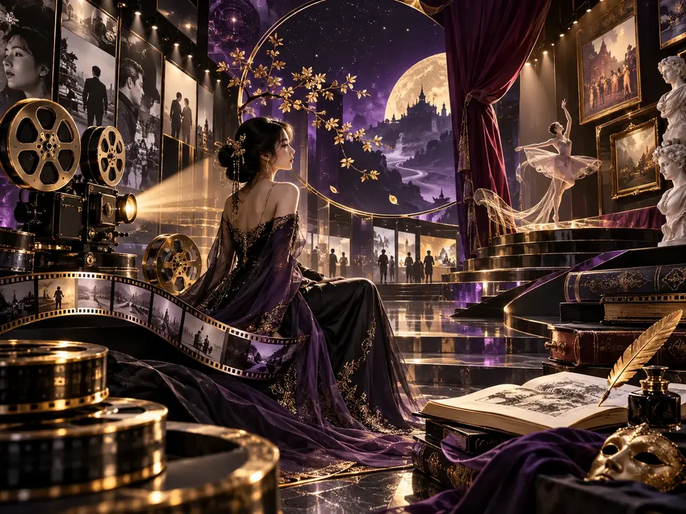 文化作品视觉