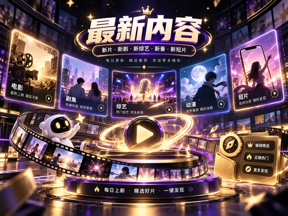 最新内容栏目视觉